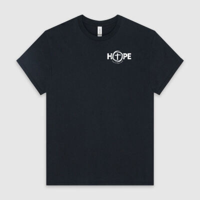 HOPE Small in white font Unisex T Shirt Thumbnail