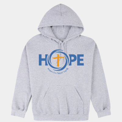Blue HOPE Heaven on Planet Earth Unisex Pullover Hoodie Thumbnail