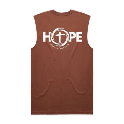 White HOPE Heaven on Planet Earth Men's Tank Thumbnail