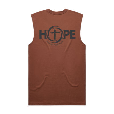 Black HOPE Heaven on Planet Earth Men's Tank Thumbnail