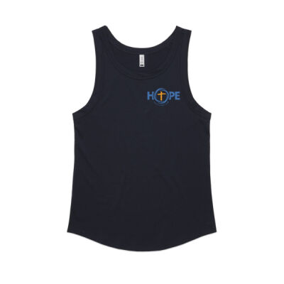 Blue HOPE Ladies Regular Fit Tank Top Thumbnail
