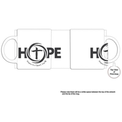 Black HOPE Heaven On Planet Earth 11oz Mug Thumbnail