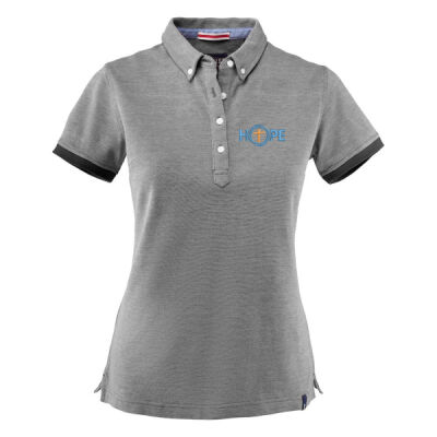 HOPE Embroidered Ladies Polo Shirt Thumbnail